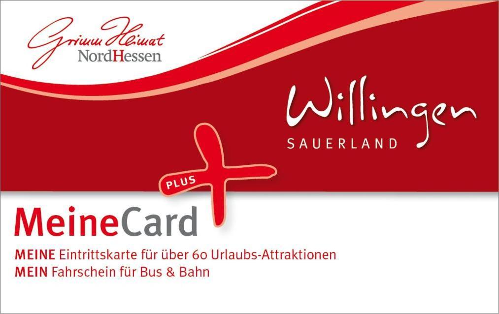 Cafe- Pension Fernblick, Incl Meinecardplus Willingen  Zewnętrze zdjęcie